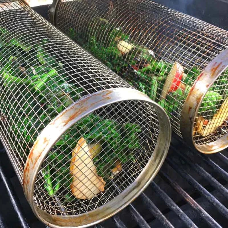 Cylindrical Grill Basket🔥(Buy two get one free)🔥