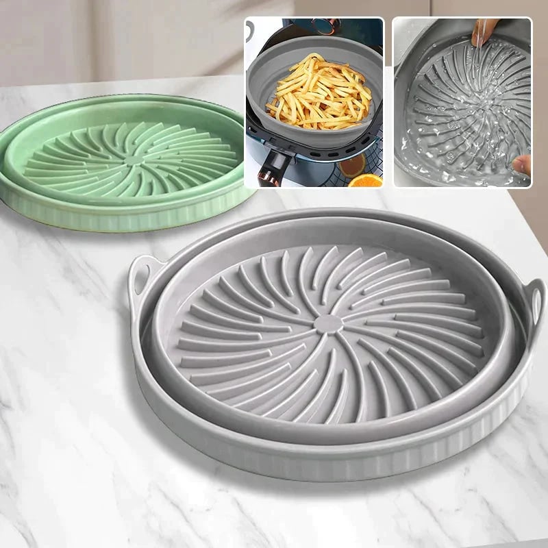 💥Air Fryer Silicone Grill Pan🔥(buy more save more😍)