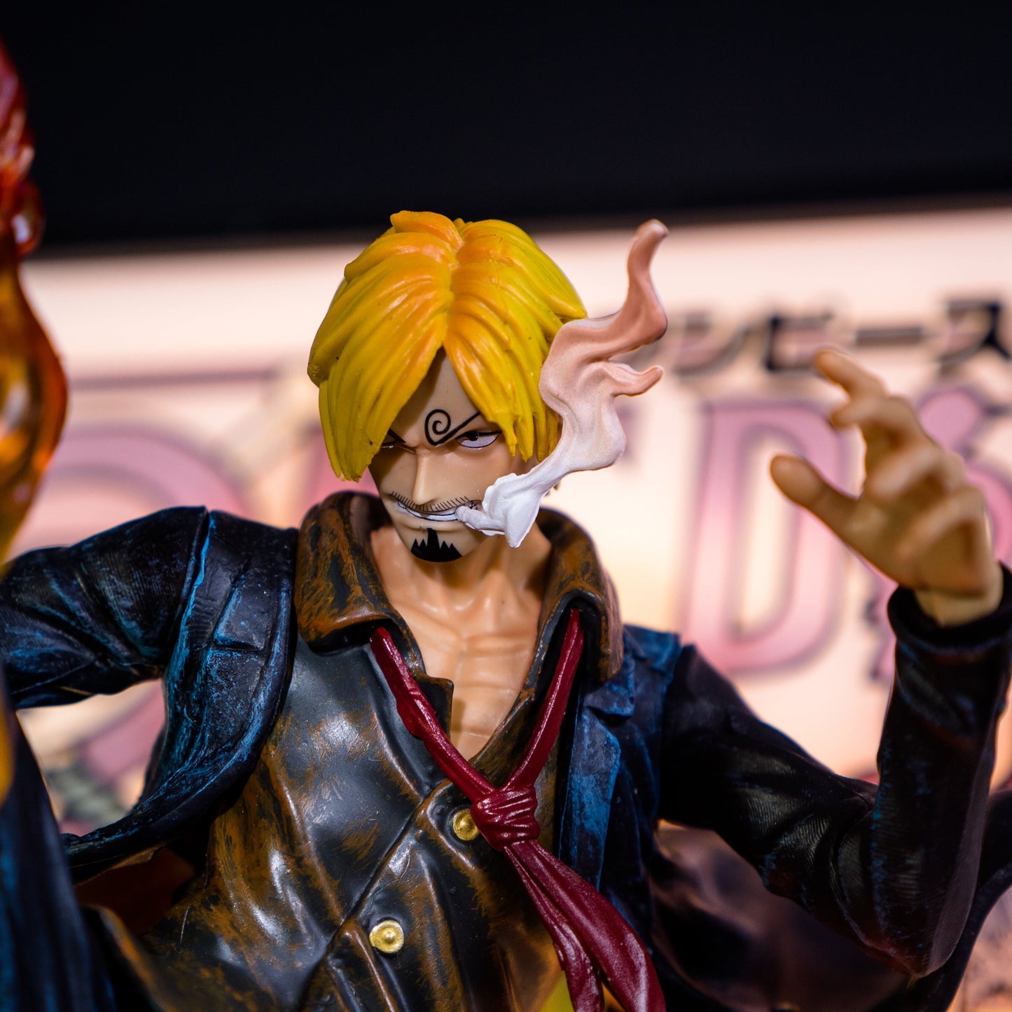 Sanji 3D Anime Light Art Sculpture