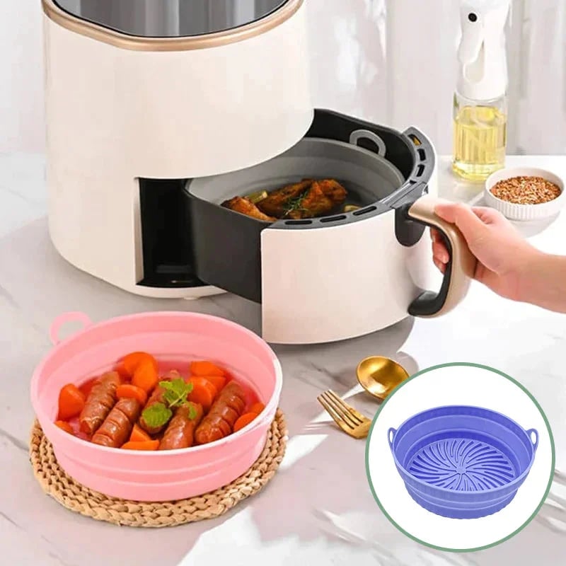 💥Air Fryer Silicone Grill Pan🔥(buy more save more😍)