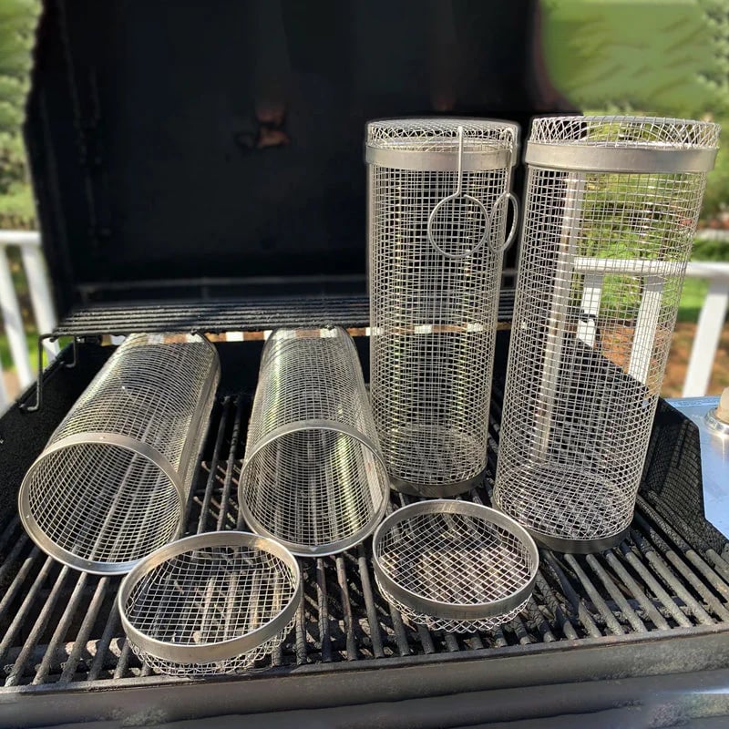 Cylindrical Grill Basket🔥(Buy two get one free)🔥