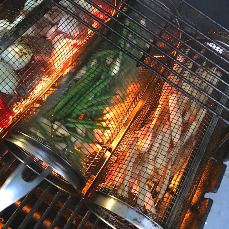 Cylindrical Grill Basket🔥(Buy two get one free)🔥