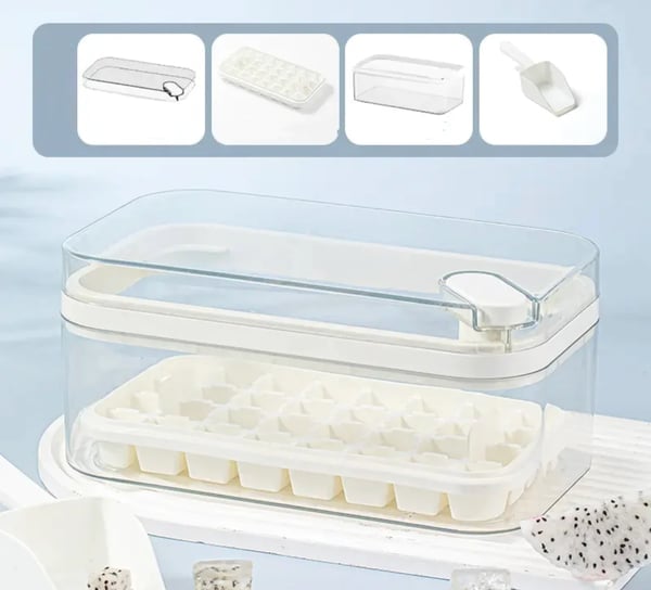 2023 New🎉 Ice Cube Tray(ice shovel for free today!!)