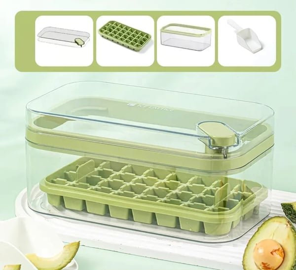 2023 New🎉 Ice Cube Tray(ice shovel for free today!!)