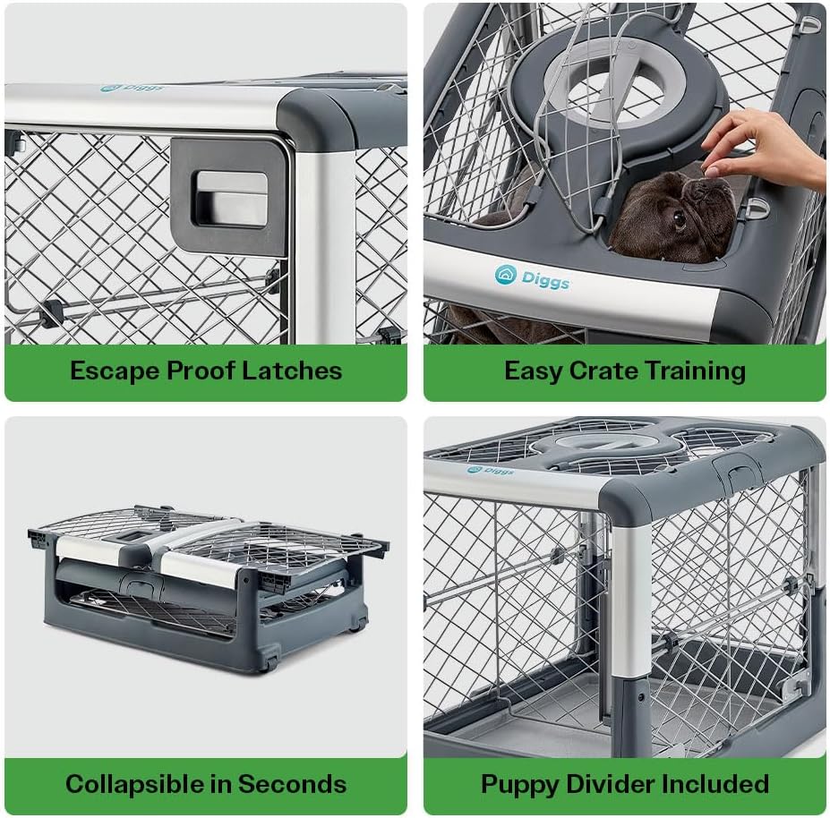 Portable Folding Dog Crate