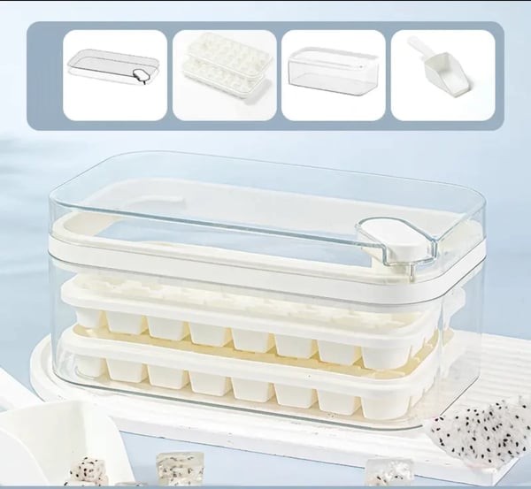 2023 New🎉 Ice Cube Tray(ice shovel for free today!!)