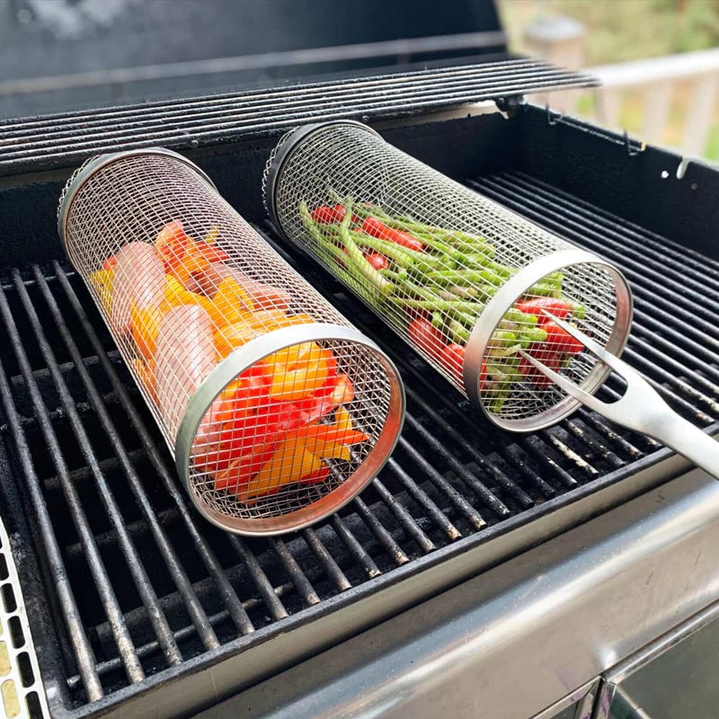 Cylindrical Grill Basket🔥(Buy two get one free)🔥