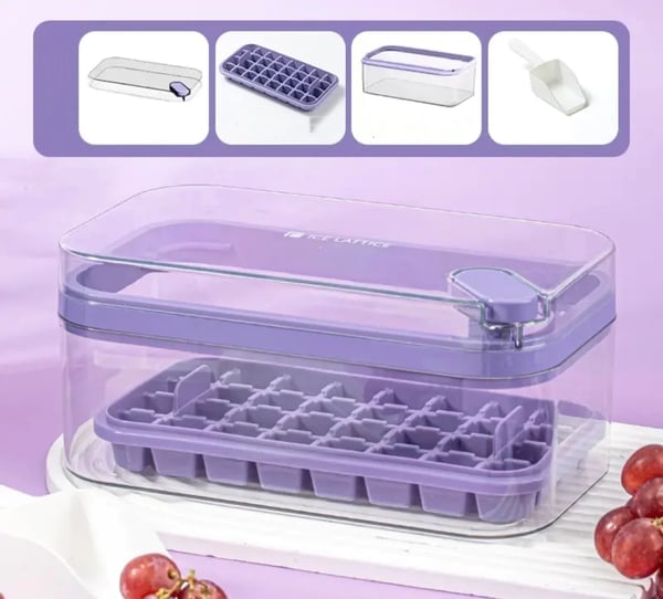 2023 New🎉 Ice Cube Tray(ice shovel for free today!!)